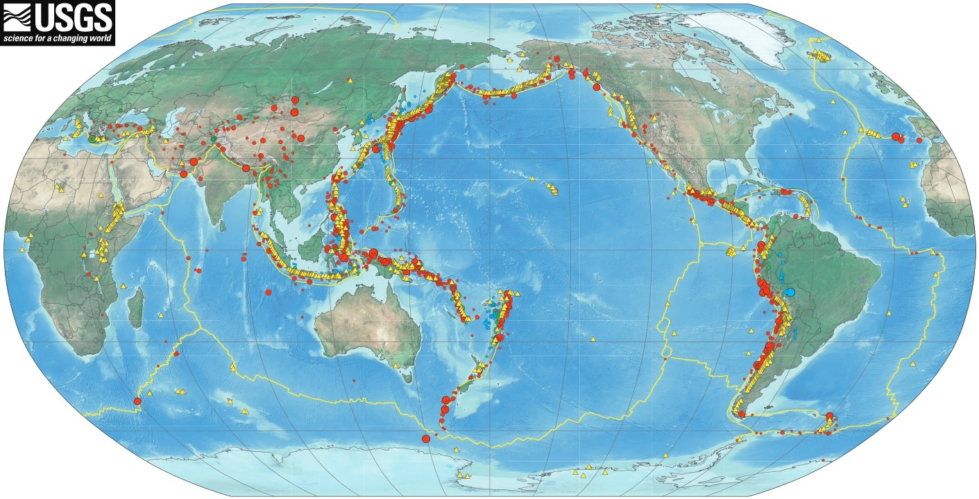 USGS: http://earthquake.usgs.gov/earthquakes/world/seismicity_maps
